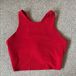 Athleta high neck cropped active top